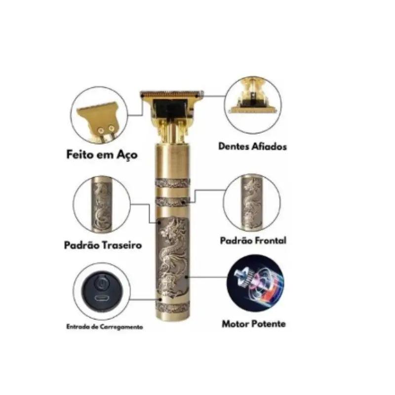 Máquina de cortar babelo e barba