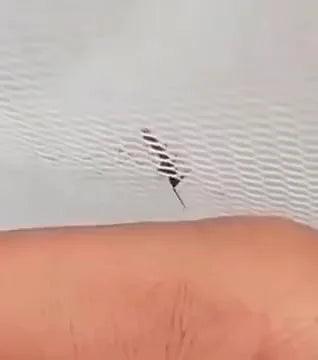 Rede mosquiteira auto-adesiva para porta e janela