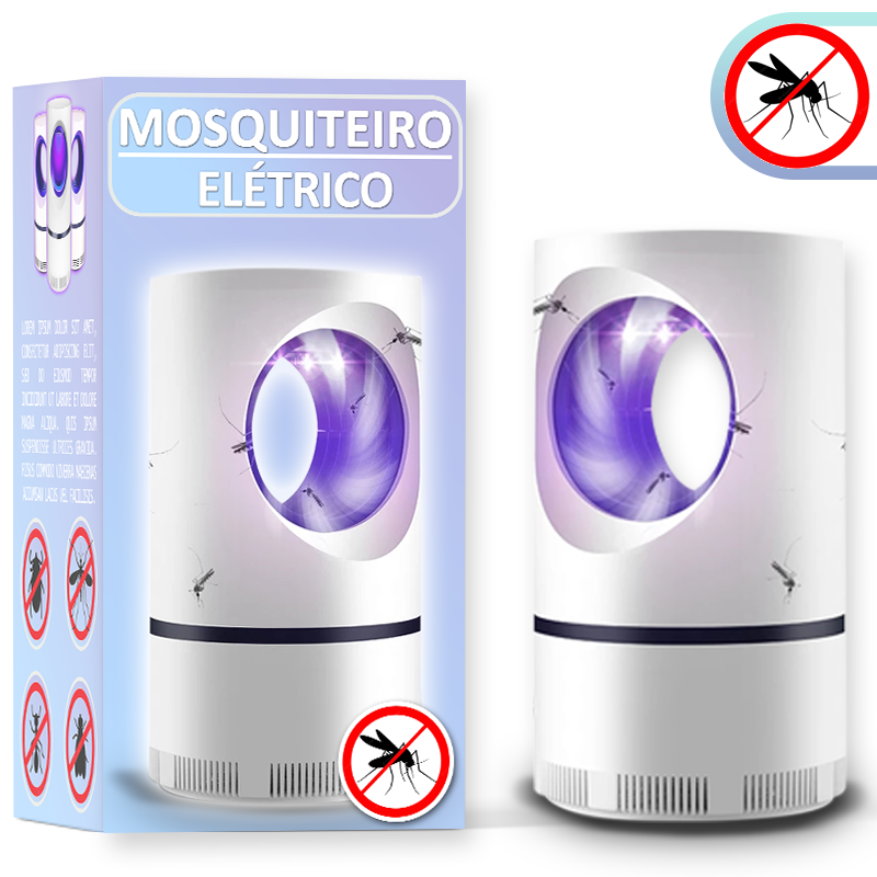 Mosquiteiro Elétrico Para Mosquitos e Insetos